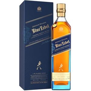 Johnnie Walker Blue Label Blended Scotch Whisky 40% vol 70cl Great in a Whisky Gift Set and for Drinks Connoisseurs Exquisite Scottish Whisky with Gift Box Johnnie Walker Blue Label Blended Scotch Whisky 40% vol 70cl Great in a Whisky Gift Set and for Drinks Connoisseurs Exquisite Scottish Whisky with Gift Box