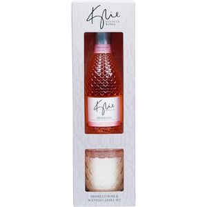 Kylie Minogue Wines Kylie Minogue Miniature D.O.C Rose Prosecco Gift Set, including 20cl Prosecco with 150g Heart Embossed Watermelon & Mint Scented Candle, ideal for Gifting and Celebrations. By Blue Tree Gifts Kylie Minogue Wines Kylie Minogue Miniature D.O.C Rose Prosecco Gift Set, including 20cl Prosecco with 150g Heart Embossed Watermelon & Mint Scented Candle, ideal for Gifting and Celebrations. By Blue Tree Gifts