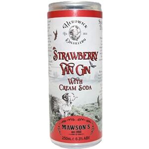 Herdwick Distillery Strawberry Yan Gin & Cream Soda Cocktail- 6.3% ABV Small Batch, 10 Botanicals & 100% Natural Ingredients, Handcrafted in the Lake District, Gluten Free, Vegan 12x250ml Can Herdwick Distillery Strawberry Yan Gin & Cream Soda Cocktail- 6.3% ABV Small Batch, 10 Botanicals & 100% Natural Ingredients, Handcrafted in the Lake District, Gluten Free, Vegan 12x250ml Can