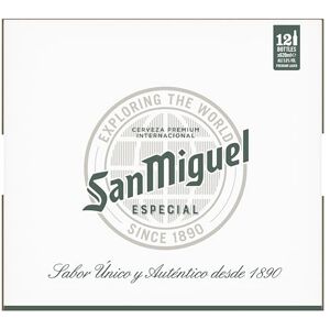 San Miguel Premium Lager Beer, 12x620ml Bottles San Miguel Premium Lager Beer, 12x620ml Bottles