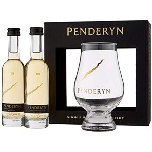Penderyn Madeira Single Malt Whisky Gift Pack including 2x5cl and Nosing Glass, 46% ABV, Presented in a Premium Gift Pack, Award Winning, Crafted in Wales Penderyn Madeira Single Malt Whisky Gift Pack including 2x5cl and Nosing Glass, 46% ABV, Presented in a Premium Gift Pack, Award Winning, Crafted in Wales