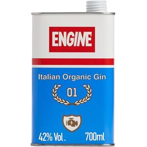 Engine Italian Organic Gin 70cl 42% vol London Dry Juniper Hints with Floral Note of Roses and Balsamic Note of Sage and Lemon Vegan & Gluten Free Perfect in a Gin & Tonic, or a Negroni Engine Italian Organic Gin 70cl 42% vol London Dry Juniper Hints with Floral Note of Roses and Balsamic Note of Sage and Lemon Vegan & Gluten Free Perfect in a Gin & Tonic, or a Negroni