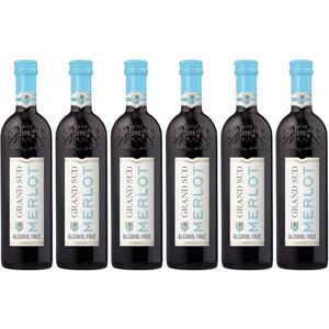 Grand Sud Alcohol Free Red Wine, round and fruity Merlot (6 x 0,25L) Grand Sud Alcohol Free Red Wine, round and fruity Merlot (6 x 0,25L)