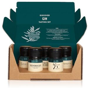 Drinks by the Dram Gin Discovery Set 5 x 3cl Drams of Craft Spirits Gin Gift Set with Expressions from Across the Globe Drinks by the Dram Gin Discovery Set 5 x 3cl Drams of Craft Spirits Gin Gift Set with Expressions from Across the Globe