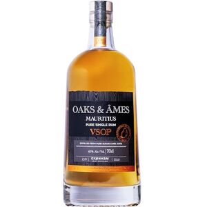 Oaks & Âmes VSOP Rum 70 cl – Mauritian Agricole‑Style Cane Juice Rum – 4‑5 Years Aged in Sweet Wine, Cognac, Bourbon & New Oak Casks – 43% ABV Oaks & Âmes VSOP Rum 70 cl – Mauritian Agricole‑Style Cane Juice Rum – 4‑5 Years Aged in Sweet Wine, Cognac, Bourbon & New Oak Casks – 43% ABV