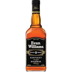 Evan Williams Kentucky Straight Bourbon Whiskey 70cl 40% ABV Extra Aged Black Label Award Winning Evan Williams Kentucky Straight Bourbon Whiskey 70cl 40% ABV Extra Aged Black Label Award Winning