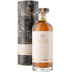 The English Chapter Eighteen: Commemorative Limited Edition Single Malt Whisky, 18th Year Anniversary Bottling, 46% vol, 70cl Gift Tube The English Chapter Eighteen: Commemorative Limited Edition Single Malt Whisky, 18th Year Anniversary Bottling, 46% vol, 70cl Gift Tube