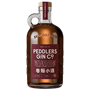 Peddlers Barrel Aged Gin 70cl, 45.7% ABV Our classic gin aged 3months in French Oak ex. Pinot Noir Casks Proudly Made in China Peddlers Barrel Aged Gin 70cl, 45.7% ABV Our classic gin aged 3months in French Oak ex. Pinot Noir Casks Proudly Made in China