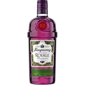 Tanqueray Blackcurrant Royale Distilled Gin 41.3% vol 70cl with Blackcurrants & Vanilla Flavoured Gin with Floral Notes Enjoy in a Gin Glass with Ice & Tonic Tanqueray Blackcurrant Royale Distilled Gin 41.3% vol 70cl with Blackcurrants & Vanilla Flavoured Gin with Floral Notes Enjoy in a Gin Glass with Ice & Tonic