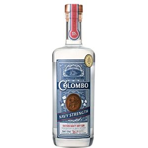 Rockland Colombo No.7 Ration Navy Dry Gin, 70 cl Multi-Award Winning Navy Strength Classic Dry Gin 57% ABV Enhanced Spiced Gin Rockland Colombo No.7 Ration Navy Dry Gin, 70 cl Multi-Award Winning Navy Strength Classic Dry Gin 57% ABV Enhanced Spiced Gin
