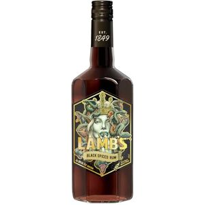 Lambs Lamb's Black Spiced Rum, 70cl Lambs Lamb's Black Spiced Rum, 70cl