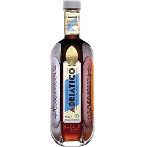 ADRIATICO Premium Non-Alcoholic Amaretto Liqueur, Made with real almonds from Puglia, Same taste but without alcohol, 70cl ADRIATICO Premium Non-Alcoholic Amaretto Liqueur, Made with real almonds from Puglia, Same taste but without alcohol, 70cl
