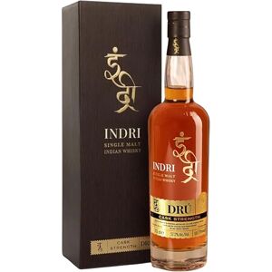 INDRI DRU Cask Strength Indian Single Malt Whisky Six-Row Barley from Rajasthan, Award-Winning Whiskies from Piccadily Distillery, Haryana High ABV, 57.2% vol, 70cl Premium Boxed, Gift Idea INDRI DRU Cask Strength Indian Single Malt Whisky Six-Row Barley from Rajasthan, Award-Winning Whiskies from Piccadily Distillery, Haryana High ABV, 57.2% vol, 70cl Premium Boxed, Gift Idea