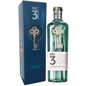 No.3 London Dry Gin Amazon Exclusive Box 70cl, Voted Best in The World 4 Times,Great Cocktails Including Martini,Cocktail Mixer for Negroni, Gin & Tonic, Tom Collins, 46% ABV No.3 London Dry Gin Amazon Exclusive Box 70cl, Voted Best in The World 4 Times,Great Cocktails Including Martini,Cocktail Mixer for Negroni, Gin & Tonic, Tom Collins, 46% ABV