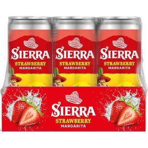 Sierra Strawberry Margarita RTD 12x250ml Sierra Strawberry Margarita RTD 12x250ml