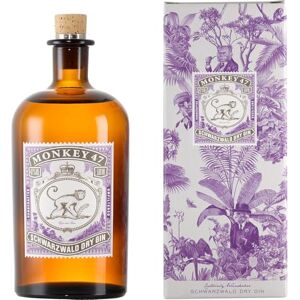 Monkey 47 Dry Gin 0.5L (47% Vol.) with gift box Monkey 47 Dry Gin 0.5L (47% Vol.) with gift box