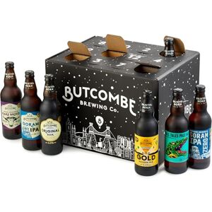 BUTCOMBE Brewery Mixed Beer Case, 12 x 500ml Bottles, Includes Original, Gold, Rare Breed Pale Ale, Tall Tales Pale Ale, Goram IPA and Goram IPA Zero, all Vegan Friendly BUTCOMBE Brewery Mixed Beer Case, 12 x 500ml Bottles, Includes Original, Gold, Rare Breed Pale Ale, Tall Tales Pale Ale, Goram IPA and Goram IPA Zero, all Vegan Friendly