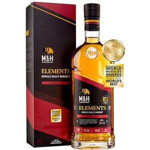 M&H Distillery Milk & Honey Elements Range Sherry Cask Premium Israeli Single Malt Whisky 2023 Worlds Best Single Malt 46% vol, 70cl Gift Box M&H Distillery Milk & Honey Elements Range Sherry Cask Premium Israeli Single Malt Whisky 2023 Worlds Best Single Malt 46% vol, 70cl Gift Box