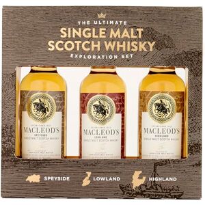 Blue Tree The Ultimate Single Malt Scotch Whisky Exploration gift set, including 3 x 5cl bottles of Macleod’s Scotch. Perfect for Christmas and Birthdays. Premium Packaging. By Gifts. Blue Tree The Ultimate Single Malt Scotch Whisky Exploration gift set, including 3 x 5cl bottles of Macleod’s Scotch. Perfect for Christmas and Birthdays. Premium Packaging. By Gifts.