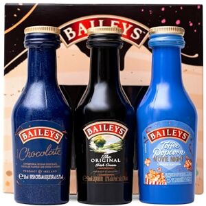 BEAMS INTERNATIONAL Baileys Gift Set Original Irish Cream Liqueur, Chocolate, Toffee Popcorn x3 Alcohol Miniatures 5cl Bottles Birthday Alcohol Gift Sets for Women, Men, Mum Gifts for Birthday, Christmas BEAMS INTERNATIONAL Baileys Gift Set Original Irish Cream Liqueur, Chocolate, Toffee Popcorn x3 Alcohol Miniatures 5cl Bottles Birthday Alcohol Gift Sets for Women, Men, Mum Gifts for Birthday, Christmas
