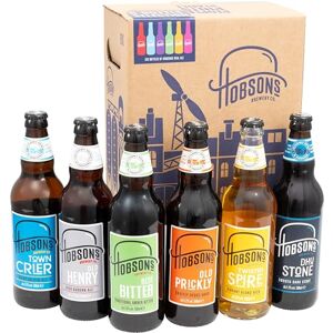 Hobsons Premium Craft Mixed Beers Gift Set with 6 x 500ml Bottles brewed in Shropshire a perfect present, Birthday beer or gift for real ale lovers Hobsons Premium Craft Mixed Beers Gift Set with 6 x 500ml Bottles brewed in Shropshire a perfect present, Birthday beer or gift for real ale lovers
