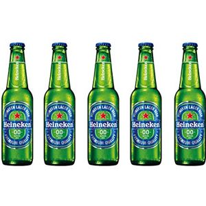 Heineken 0.0 Alcohol Free Beer 4 x 330ml Bottles (6)