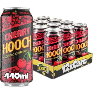 Hooper's Hooch Cherry Hooch Fridge Pack 12 x 440ml Cans 3.4% ABV Pre-Mixed Alcoholic Drink Vodka & Fruit Juice Outrageously Refreshing, Cherry Drink Alcopop Hooper's Hooch Cherry Hooch Fridge Pack 12 x 440ml Cans 3.4% ABV Pre-Mixed Alcoholic Drink Vodka & Fruit Juice Outrageously Refreshing, Cherry Drink Alcopop