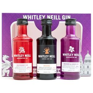 BEAMS INTERNATIONAL Whitley Neill Gin Gift Set Flavoured Gin Alcohol Miniatures, 3x 5cl Original, Raspberry Gin, Rhubarb & Ginger Gin Gifts for Women and Men, Birthday Alcohol Gift Set Christmas Gifts for Her BEAMS INTERNATIONAL Whitley Neill Gin Gift Set Flavoured Gin Alcohol Miniatures, 3x 5cl Original, Raspberry Gin, Rhubarb & Ginger Gin Gifts for Women and Men, Birthday Alcohol Gift Set Christmas Gifts for Her
