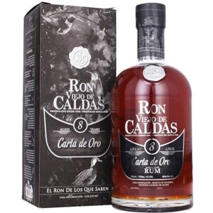 Ron Viejo De Caldas 8 Year Old Rum Ideal Taste For The Most Refined Palates 40% ABV 750ml A Smooth and Velvety Rum With Rich Vanilla, Caramel, and Oak Notes. Ron Viejo De Caldas 8 Year Old Rum Ideal Taste For The Most Refined Palates 40% ABV 750ml A Smooth and Velvety Rum With Rich Vanilla, Caramel, and Oak Notes.