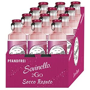 Sovinello 2Go Secco Rosato, sparkling cocktail made with Italian white wine (12 x 0.275 L) Sovinello 2Go Secco Rosato, sparkling cocktail made with Italian white wine (12 x 0.275 L)