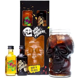 BEAMS INTERNATIONAL Dead Mans Fingers Rum Gift Set Spiced & Mango Flavoured, Mini Alcohol Bottles x2 5cl Miniatures and Skull Glass Official Rum Gifts for Men, Birthday, Dad Gifts, Boyfriend, Stocking, Christmas BEAMS INTERNATIONAL Dead Mans Fingers Rum Gift Set Spiced & Mango Flavoured, Mini Alcohol Bottles x2 5cl Miniatures and Skull Glass Official Rum Gifts for Men, Birthday, Dad Gifts, Boyfriend, Stocking, Christmas