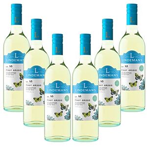 Lindemans Lindeman's Pinot Grigio White Wine Case From South Eastern Australia, 6x75cl Lindemans Lindeman's Pinot Grigio White Wine Case From South Eastern Australia, 6x75cl