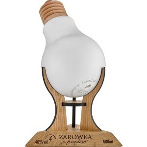 Debowa Vodka Light Bulb 500ml, 40% ABV Luxury Polish Spirit, Unique Lightbulb Shaped Bottle, Gift for Electricians & Vodka Enthusiasts Debowa Vodka Light Bulb 500ml, 40% ABV Luxury Polish Spirit, Unique Lightbulb Shaped Bottle, Gift for Electricians & Vodka Enthusiasts