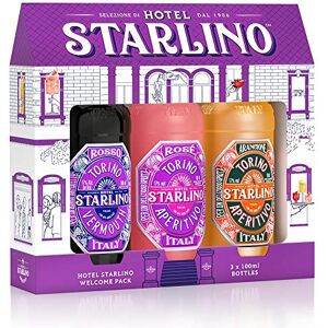 Hotel Starlino Torino Aperitivo Welcome Pack Gift Set (3 x 10 cl bottles) Hotel Starlino Torino Aperitivo Welcome Pack Gift Set (3 x 10 cl bottles)