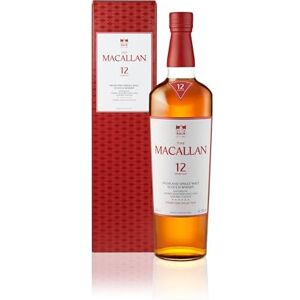 The Macallan 12 Years Old Sherry Oak Scotch Highland Single Malt Whisky Dried Fruit, Oak Spice and Nutmeg European Oak Sherry Seasoned Casks 40 Percent ABV 70 cl (Package may vary) The Macallan 12 Years Old Sherry Oak Scotch Highland Single Malt Whisky Dried Fruit, Oak Spice and Nutmeg European Oak Sherry Seasoned Casks 40 Percent ABV 70 cl (Package may vary)
