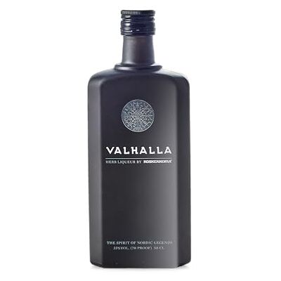 Valhalla Nordic Liqueur 50cl, 35% ABV Herbal, Warming, complex Liqueur Valhalla Nordic Liqueur 50cl, 35% ABV Herbal, Warming, complex Liqueur