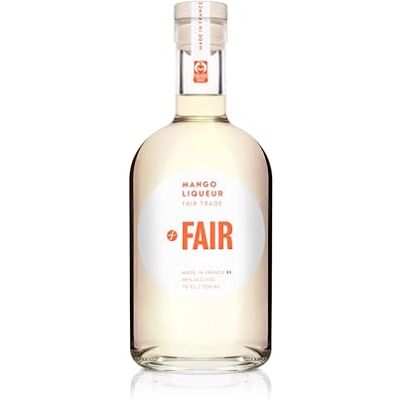 FAIR. FAIR Mango 18% ABV 70cl Premium Fairtrade Mangue Liqueur French Tropical Spirit for Margarita Twists & Cocktails Made in Cognac, France FAIR. FAIR Mango 18% ABV 70cl Premium Fairtrade Mangue Liqueur French Tropical Spirit for Margarita Twists & Cocktails Made in Cognac, France