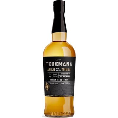Teremana Anejo Tequila 70cl 40% ABV Small Batch Spirits Handcrafted from 100% Mature Blue Weber Agave Teremana Anejo Tequila 70cl 40% ABV Small Batch Spirits Handcrafted from 100% Mature Blue Weber Agave