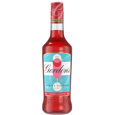 Gordon's Gordon’s Spritz Edition Strawberry & Passionfruit 14.7% vol 50cl Made for Mixing with Prosecco Fruity & Floral Gin Liqueur Gordon's Gordon’s Spritz Edition Strawberry & Passionfruit 14.7% vol 50cl Made for Mixing with Prosecco Fruity & Floral Gin Liqueur