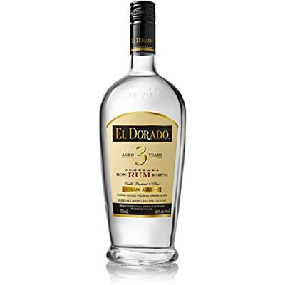 El Dorado - White Rum - 70cl - Guyana - Rum El Dorado - White Rum - 70cl - Guyana - Rum