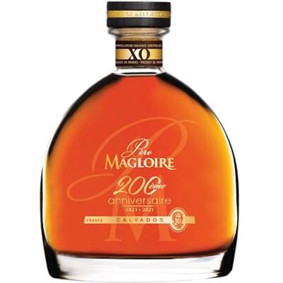 Pere Magloire Père Magloire Calvados XO Brandy 200 Limited Edition 70cl, 40% ABV Premium Calvados Apple Normandy Smooth and Complex Ideal Brandy XO Gifts for Men or Women Pere Magloire Père Magloire Calvados XO Brandy 200 Limited Edition 70cl, 40% ABV Premium Calvados Apple Normandy Smooth and Complex Ideal Brandy XO Gifts for Men or Women