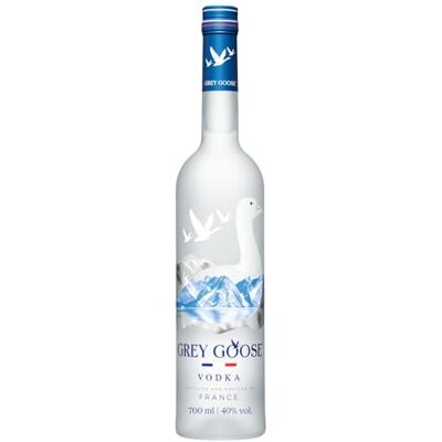 Grey Goose Premium French Vodka, 40% ABV, 70cl / 700ml, Made in France using natural ingredients Grey Goose Premium French Vodka, 40% ABV, 70cl / 700ml, Made in France using natural ingredients