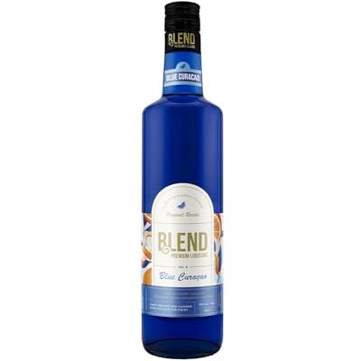 Blend Drinks Blend Blue Curacao Liqueur Perfect Ingredient for Blue Lagoon cocktails 70 cl 18% ABV Blend Drinks Blend Blue Curacao Liqueur Perfect Ingredient for Blue Lagoon cocktails 70 cl 18% ABV