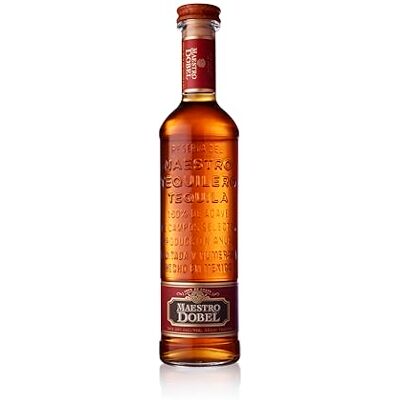 Maestro Dobel Anejo 100% Agave Tequila 70 cl and Aged in fire-charred American new oak barrels Maestro Dobel Anejo 100% Agave Tequila 70 cl and Aged in fire-charred American new oak barrels