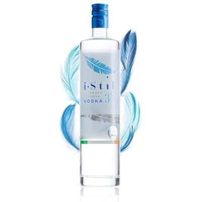 iStil 38 Original Craft Irish Vodka 70cl (38% ABV) Award Winner 'World’s Best Vodka 2024' Triple-Distilled Pure Neutral Small Batch Premium Base for a Mixed Drink or Cocktail iStil 38 Original Craft Irish Vodka 70cl (38% ABV) Award Winner 'World’s Best Vodka 2024' Triple-Distilled Pure Neutral Small Batch Premium Base for a Mixed Drink or Cocktail