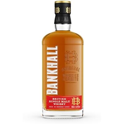 Bankhall Single Malt Whisky 70cl 40% Aged in Bourbon oak and new oak casks Sweet vanilla with smooth oaky spice Bankhall Single Malt Whisky 70cl 40% Aged in Bourbon oak and new oak casks Sweet vanilla with smooth oaky spice