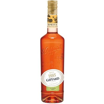 Giffard Alcohol-Free Spritz Liqueur Aperitivo Alternative, 70cl, 0.0% ABV Giffard Alcohol-Free Spritz Liqueur Aperitivo Alternative, 70cl, 0.0% ABV