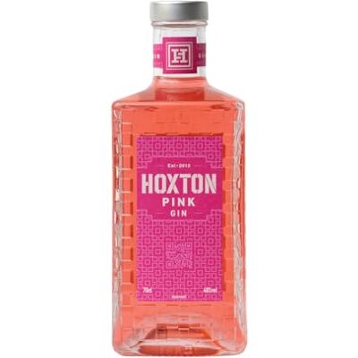 Hoxton Pink Gin, 70cl 40% ABV Old Tom Style Botanical Gin with Rosehip and Gunpowder Tea – Dry Floral Notes, Naturally Pink from Hibiscus Hoxton Pink Gin, 70cl 40% ABV Old Tom Style Botanical Gin with Rosehip and Gunpowder Tea – Dry Floral Notes, Naturally Pink from Hibiscus