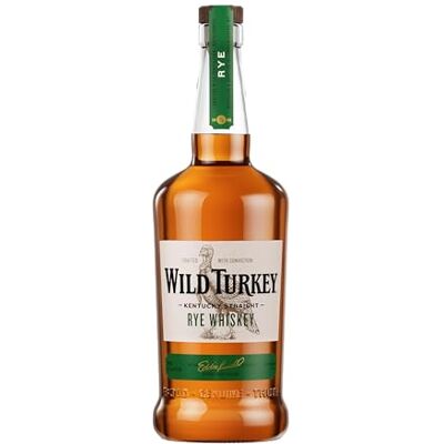 Wild Turkey Kentucky Rye Whiskey 70 cl, 40.5% ABV Cocktail Whiskey Wild Turkey Kentucky Rye Whiskey 70 cl, 40.5% ABV Cocktail Whiskey