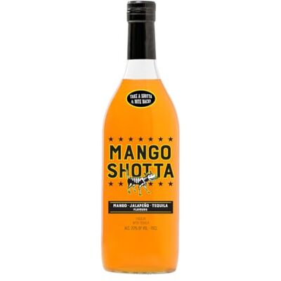 Mango Shotta MANGO JALAPENO TEQUILA BOTTLE 70CL 20% Mango Shotta MANGO JALAPENO TEQUILA BOTTLE 70CL 20% 
